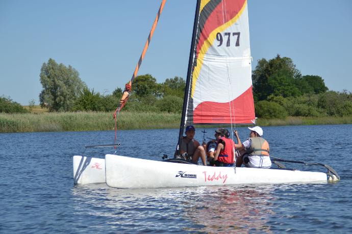 Activité groupe catamaran