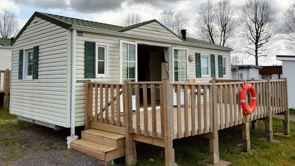 Photo des hébergements type Mobil-Home du camping